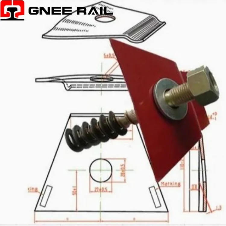 Oglekļa tērauda Nabla klips