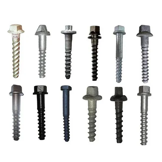 Railway Sleeper Fixing Railroad Screw Spike