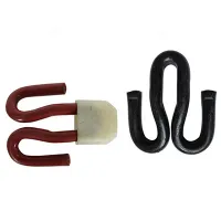 Sliežu saspraudes ātrai dzelzceļu stiprinājuma sistēmai